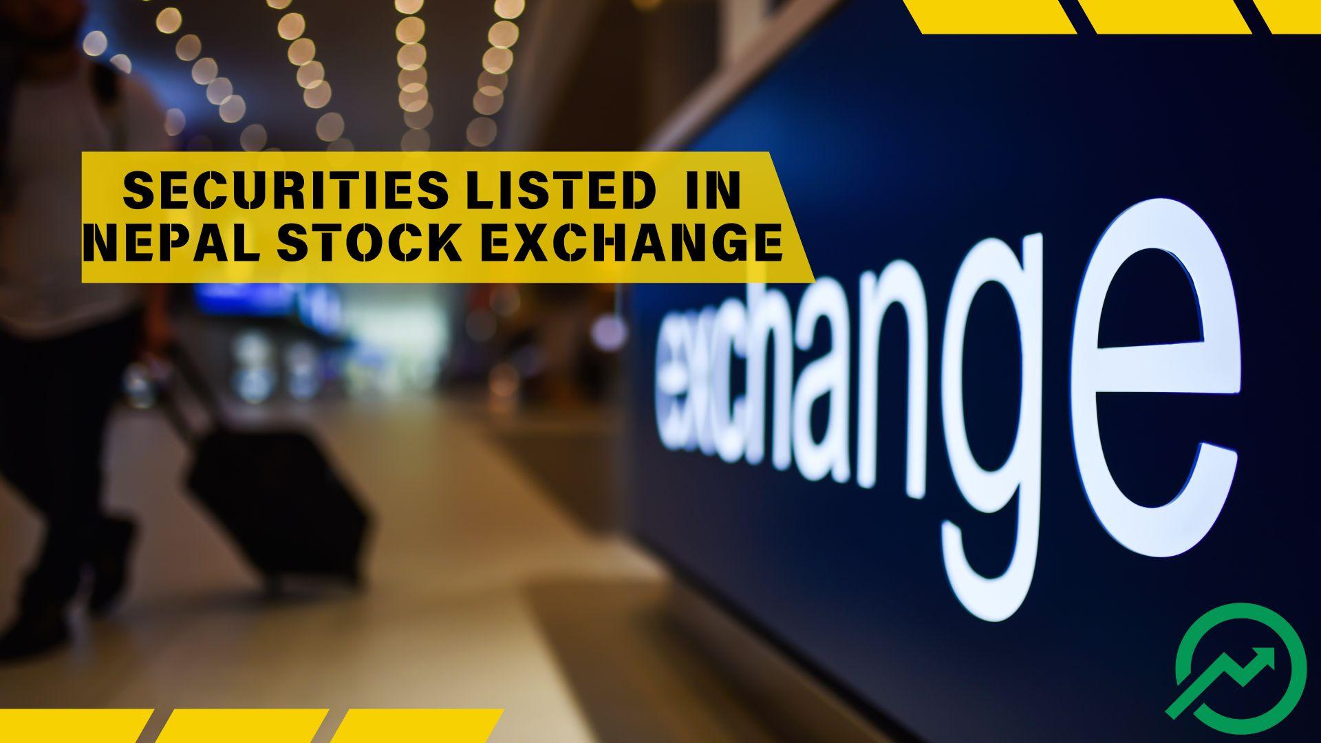 Analysis of presents data: Securities listed in the Nepal Stock Exchange (NEPSE) 