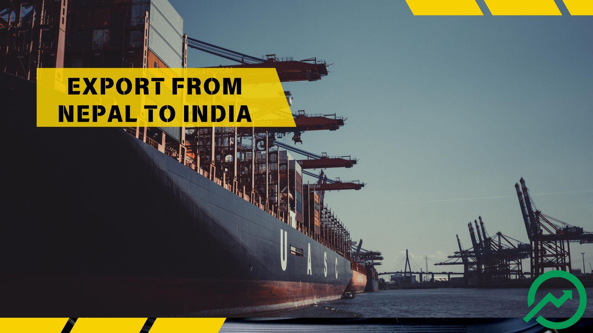 Analysis of Export Trends of Major Commodities from Nepal to India