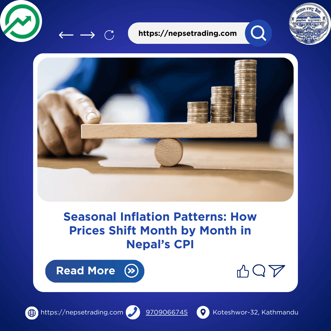 Seasonal Inflation Patterns: How Prices Shift Month by Month in Nepal’s CPI