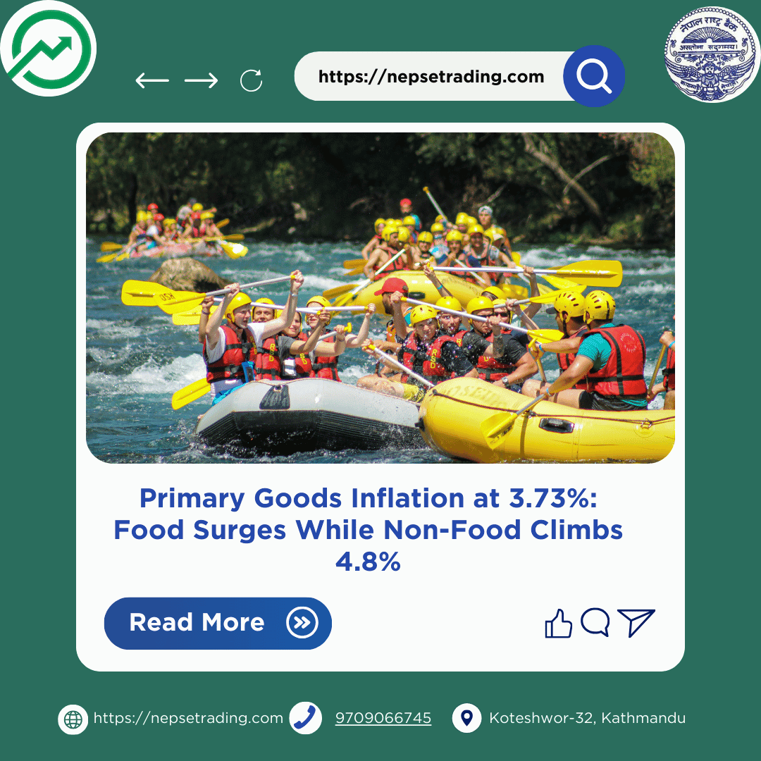 Primary Goods Inflation at 3.73%: Food Surges While Non-Food Climbs 4.8%