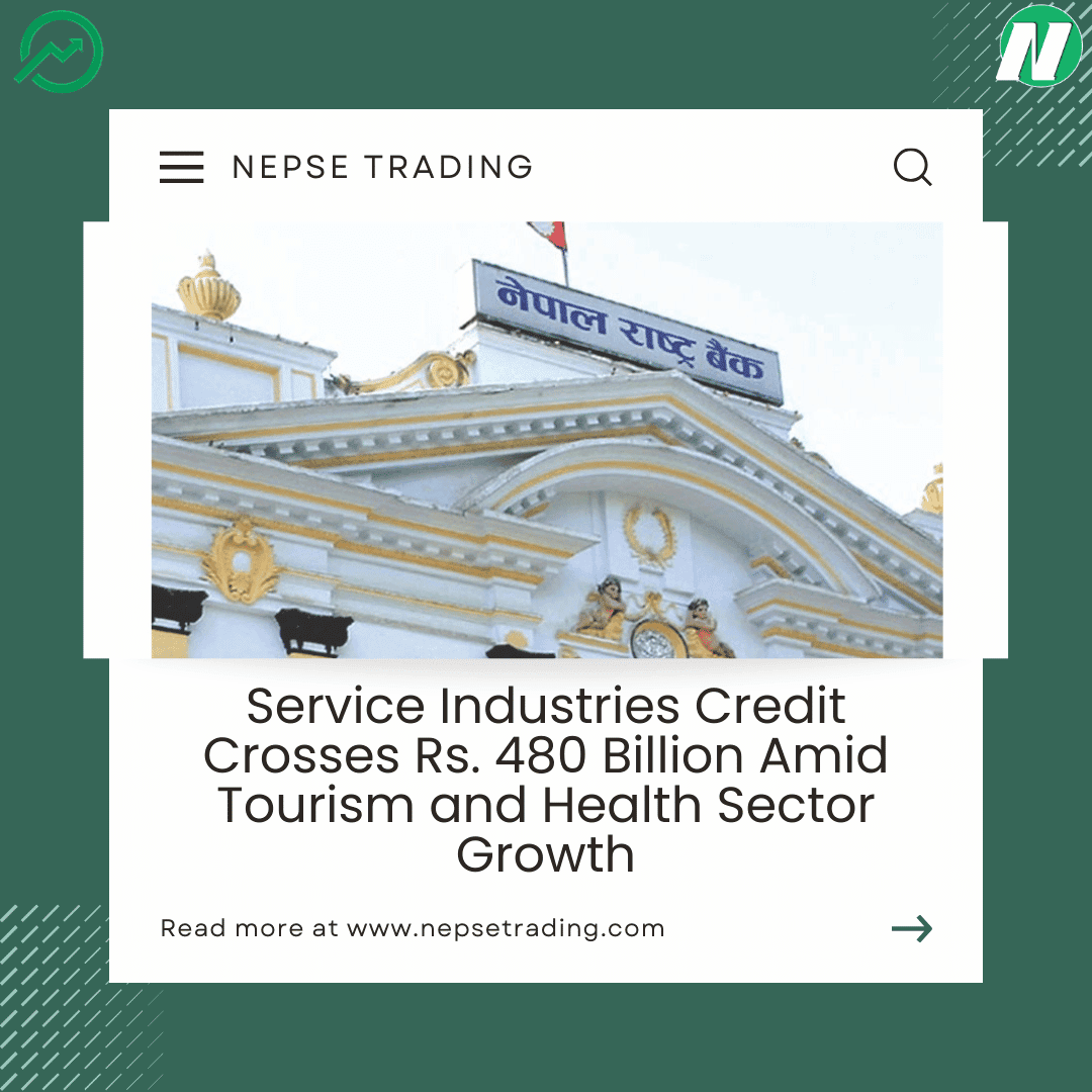 Service Industries Credit Crosses Rs. 480 Billion Amid Tourism and Health Sector Growth
