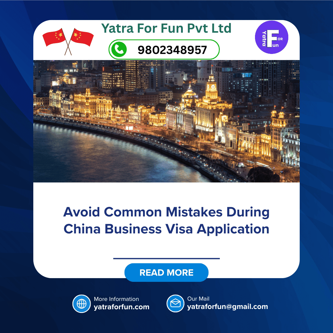 Avoid Common Mistakes During China Business Visa Application