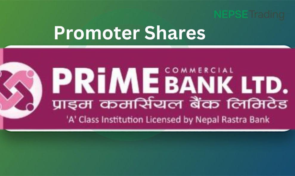 Sale of Promoter Shares of Prime Commercial Bank 