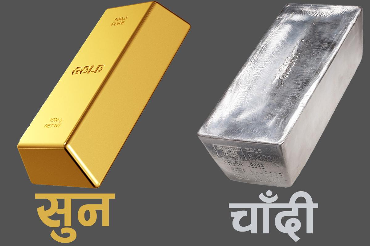 Gold Price Decreases, Silver Price Increases in Nepali Market