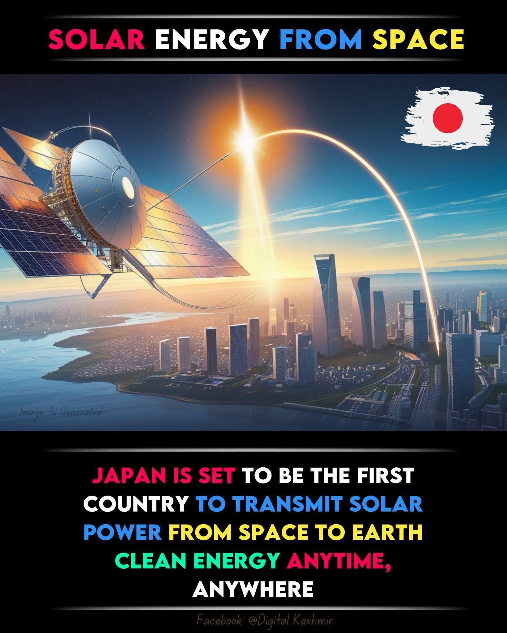 Japan Leads the Way: Solar Energy Transmission from Space to Earth Becomes a Reality
