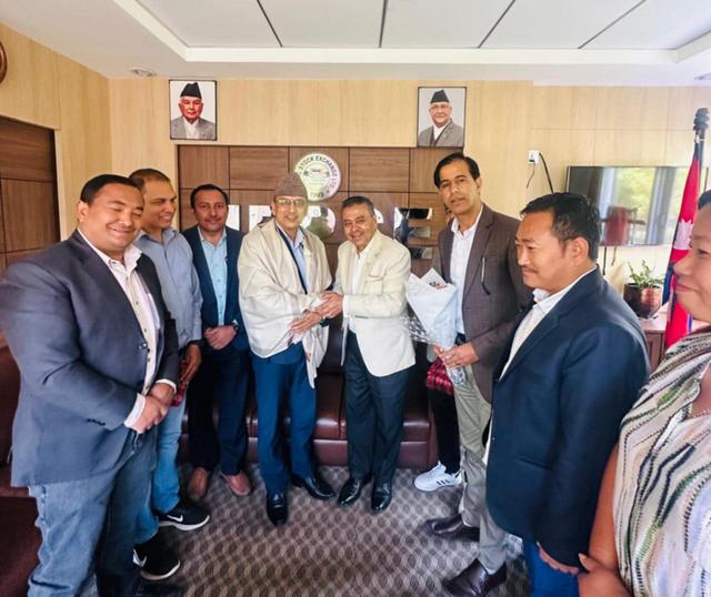 Three Investor Associations Submit Memorandum to NEPSE CEO Chiranjivi Chapagai