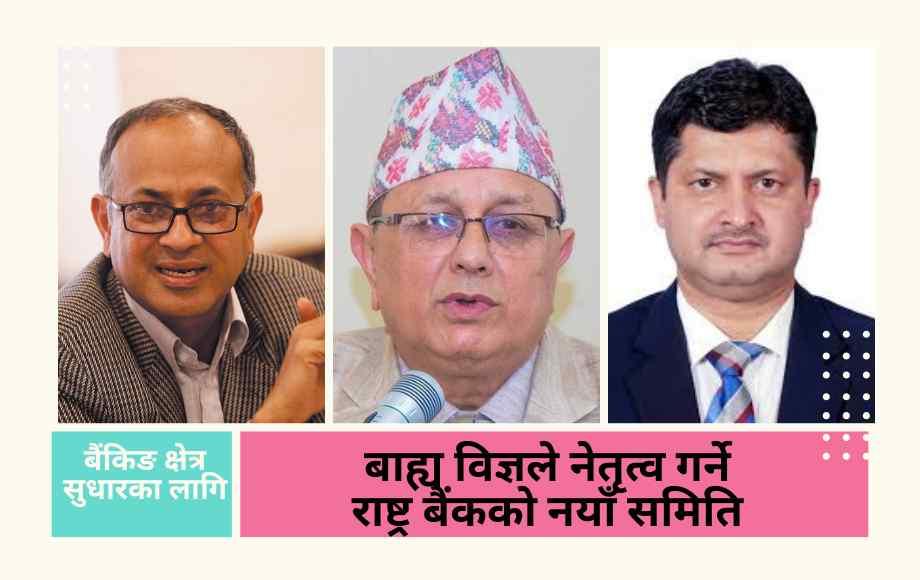 बैंकिङ क्षेत्र सुधारका लागि राष्ट्र बैंकले बाह्य विज्ञको संयोजकत्वमा सुझाव उपसमिति गठन