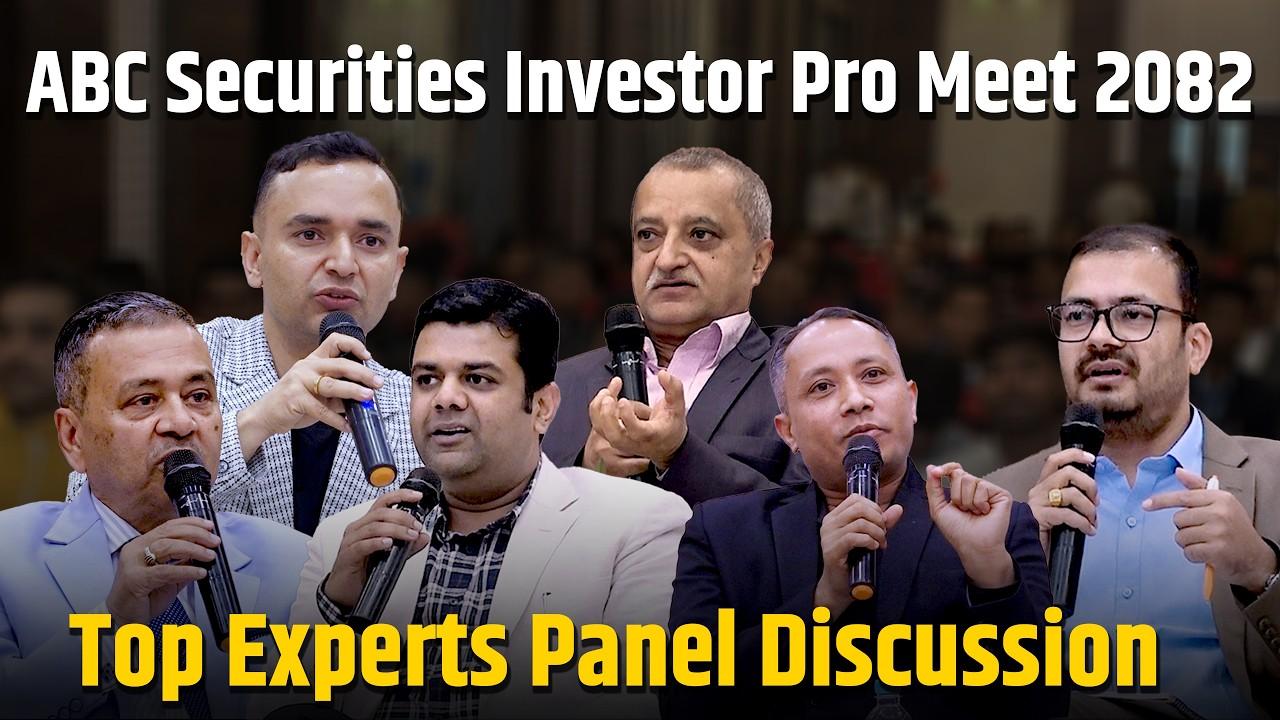ABC Securities Investor Pro Meet | Full Panel Discussion on Nepal Share Market | Birgunj 2082.