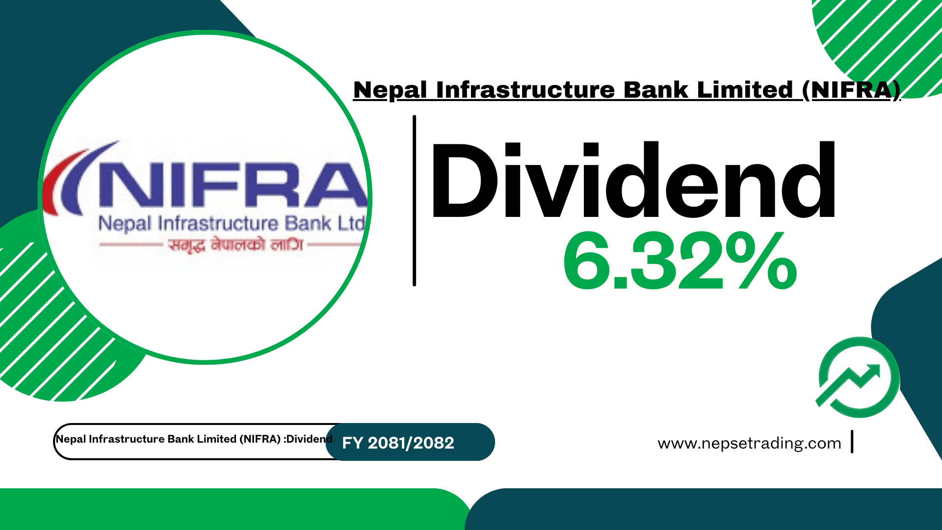 Nepal Infrastructure Bank Limited (NIFRA) Dividend Announcement