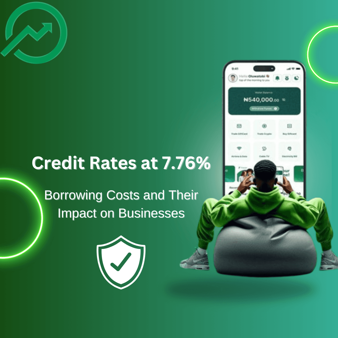 Credit Rates at 7.76%: Borrowing Costs and Their Impact on Businesses