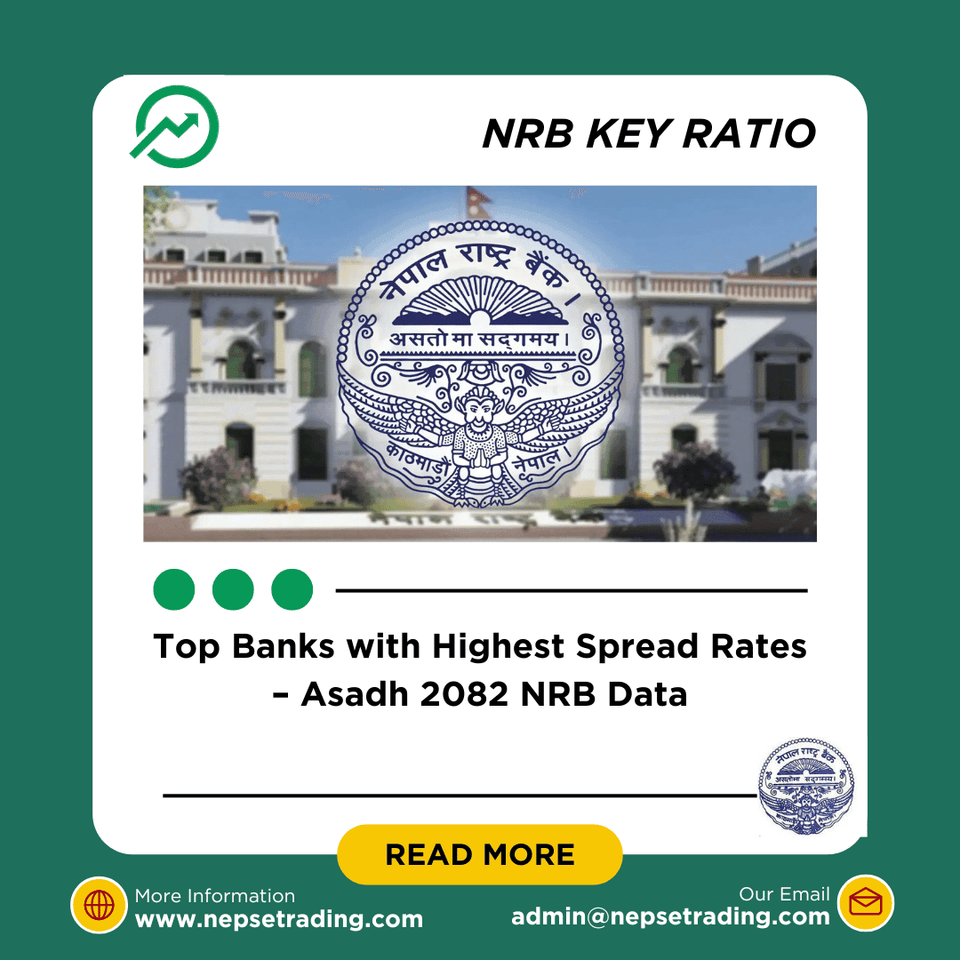 Top Banks with Highest Spread Rates – Asadh 2082 NRB Data