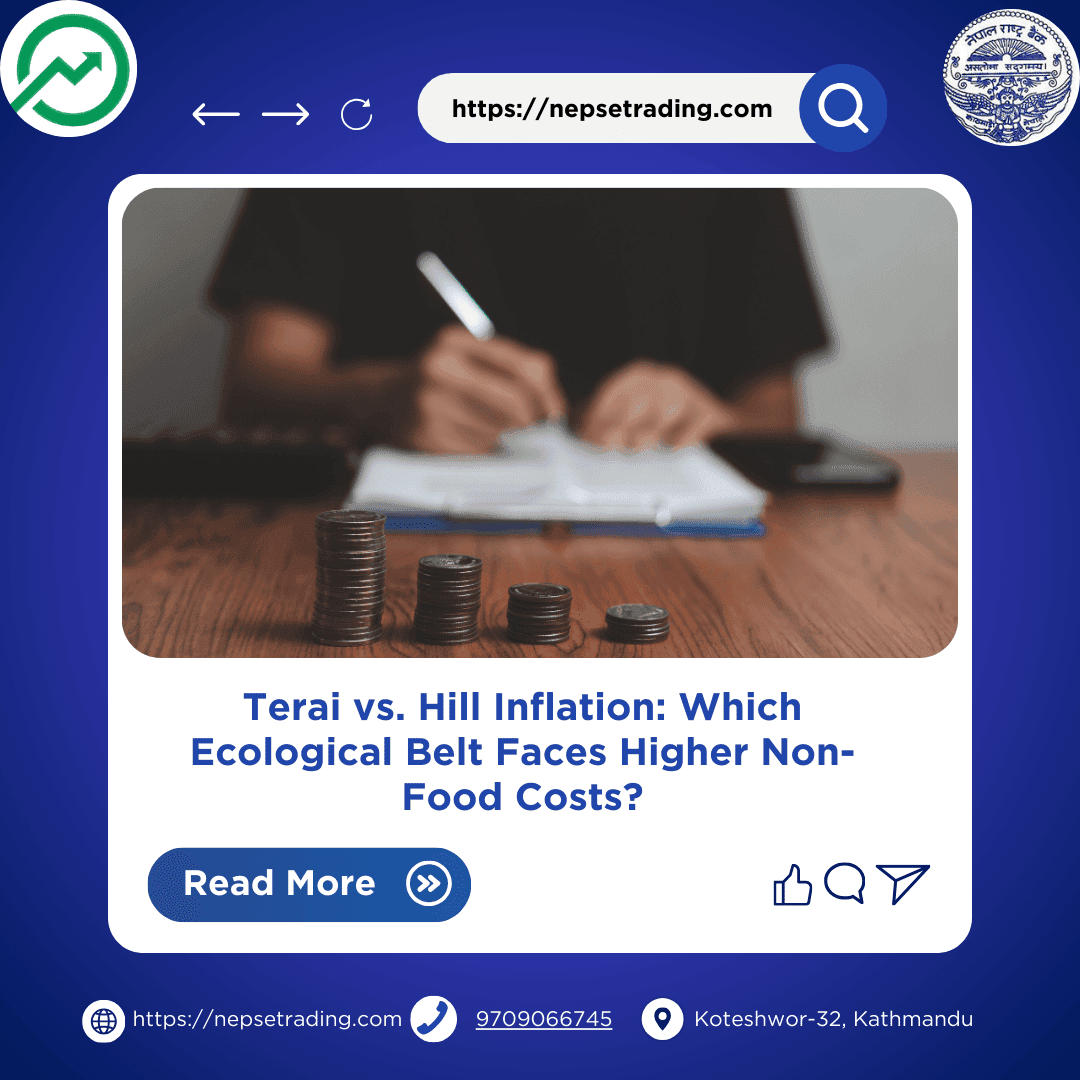 Terai vs. Hill Inflation: Which Ecological Belt Faces Higher Non-Food Costs?