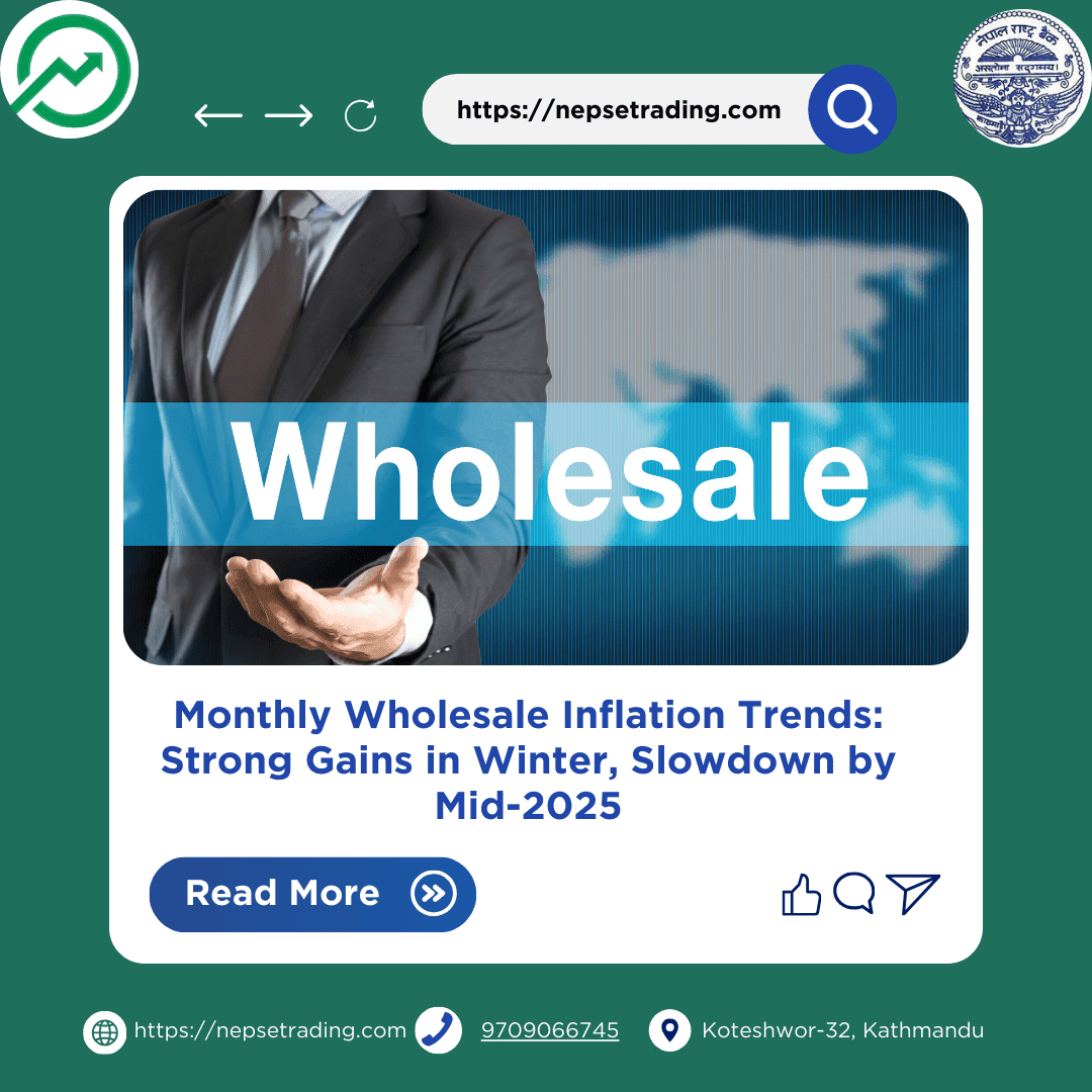 Monthly Wholesale Inflation Trends: Strong Gains in Winter, Slowdown by Mid-2025