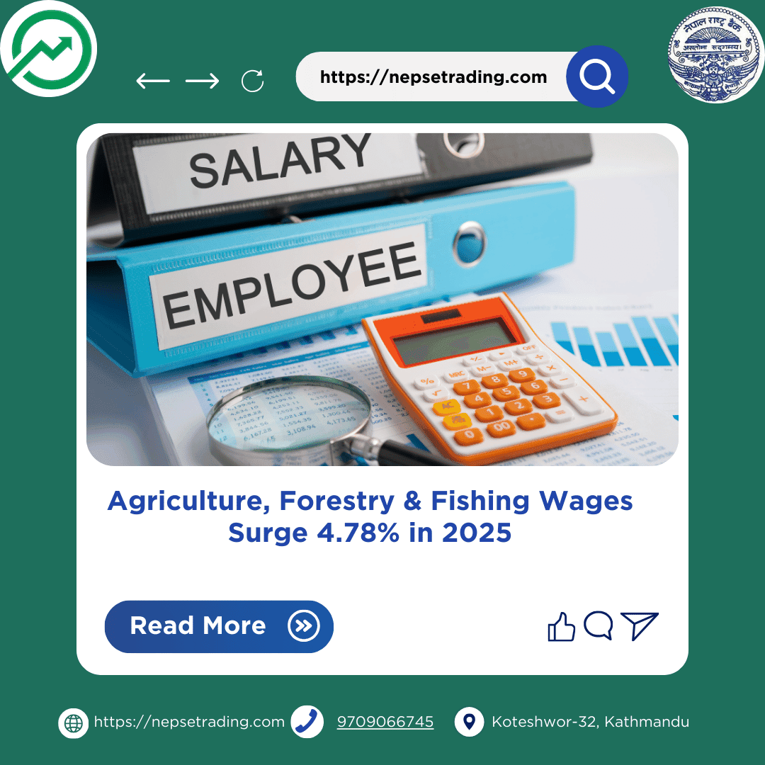 Agriculture, Forestry & Fishing Wages Surge 4.78% in 2025