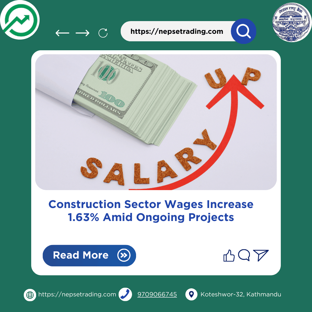 Construction Sector Wages Increase 1.63% Amid Ongoing Projects