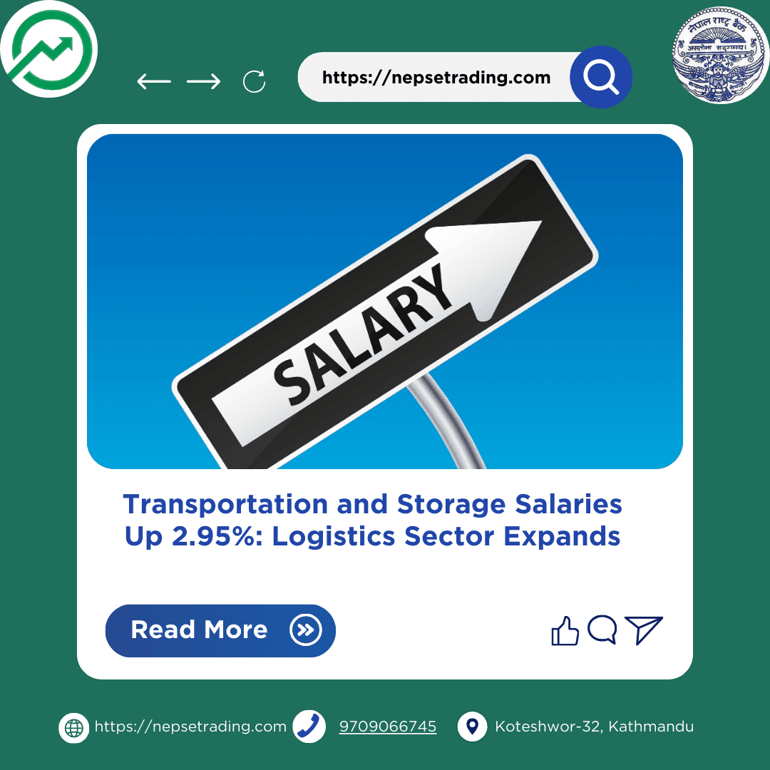 Transportation and Storage Salaries Up 2.95%: Logistics Sector Expands