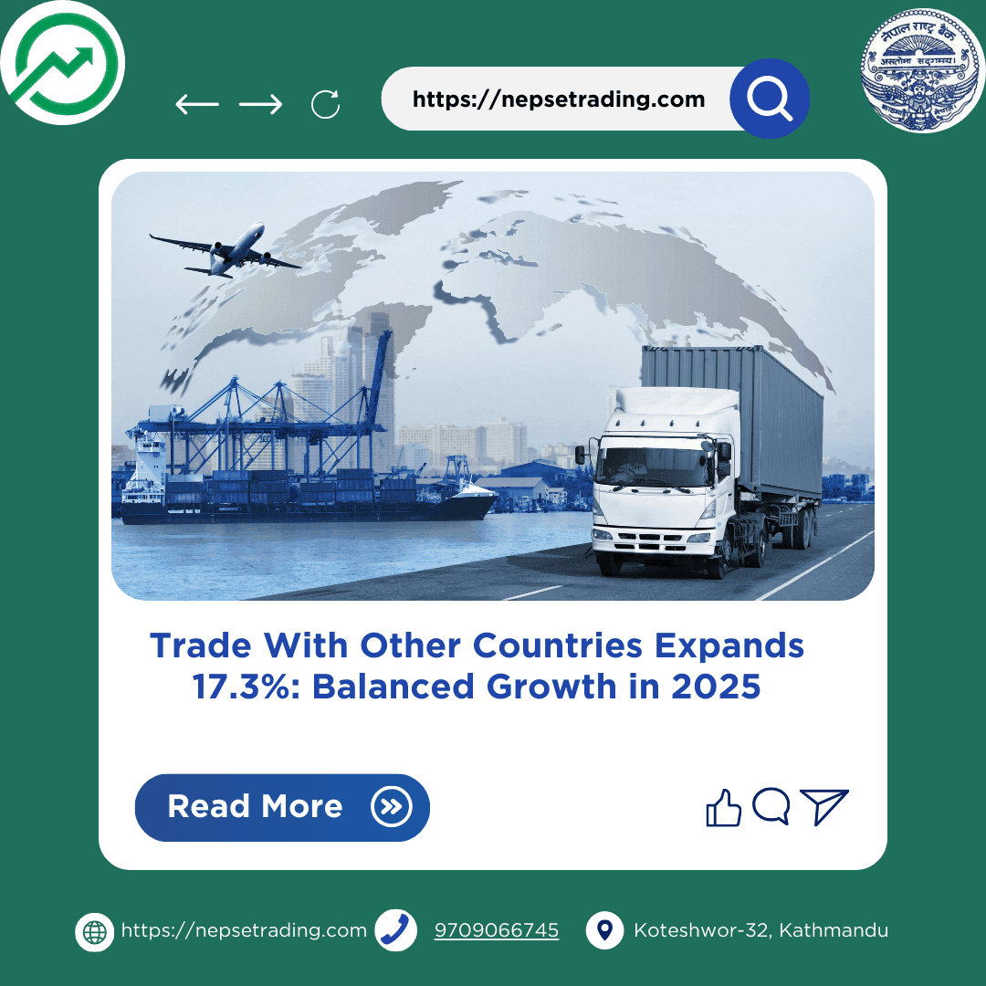 Trade With Other Countries Expands 17.3%: Balanced Growth in 2025