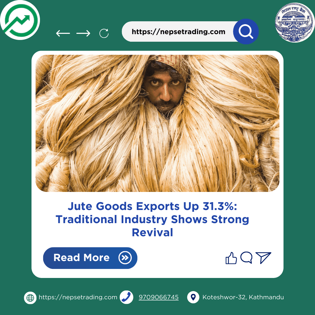Jute Goods Exports Up 31.3%: Traditional Industry Shows Strong Revival
