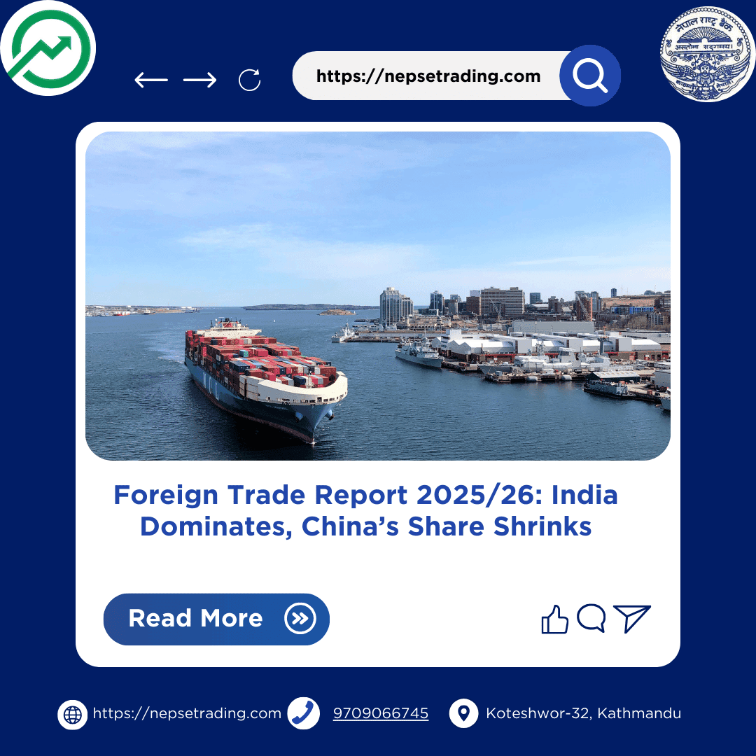 Foreign Trade Report 2025/26: India Dominates, China’s Share Shrinks
