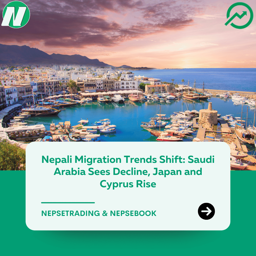 Nepali Migration Trends Shift: Saudi Arabia Sees Decline, Japan and Cyprus Rise