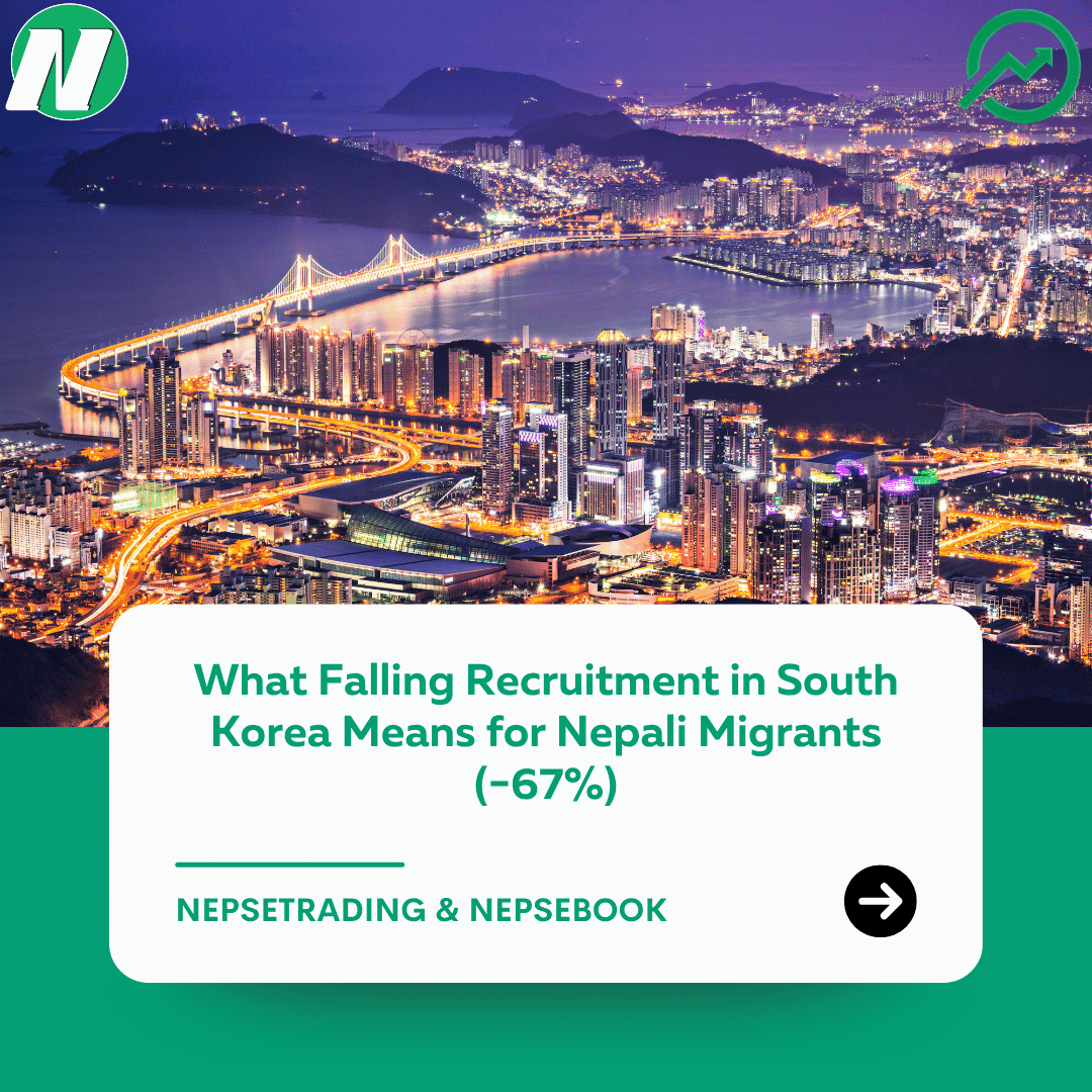 What Falling Recruitment in South Korea Means for Nepali Migrants (−67%)