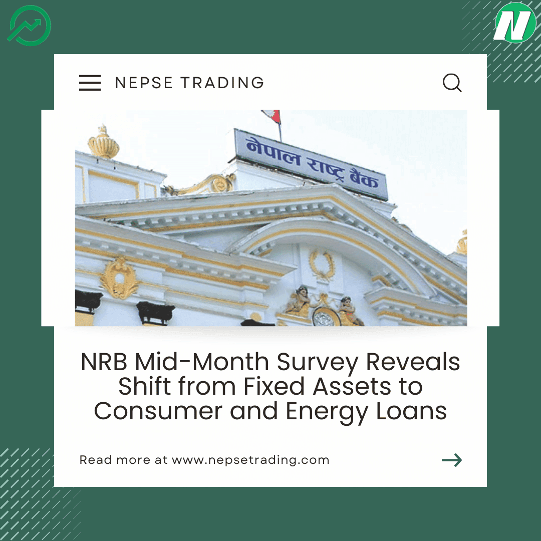 NRB Mid-Month Survey Reveals Shift from Fixed Assets to Consumer and Energy Loans