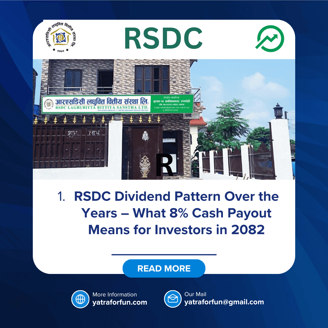 RSDC Dividend Pattern Over the Years – What 8% Cash Payout Means for Investors in 2082