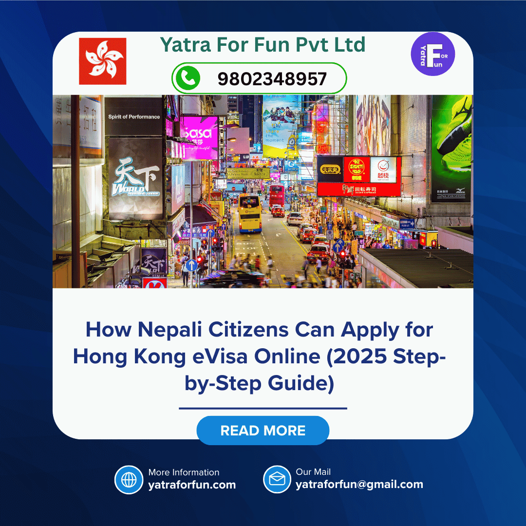 How Nepali Citizens Can Apply for Hong Kong eVisa Online (2025 Step-by-Step Guide)