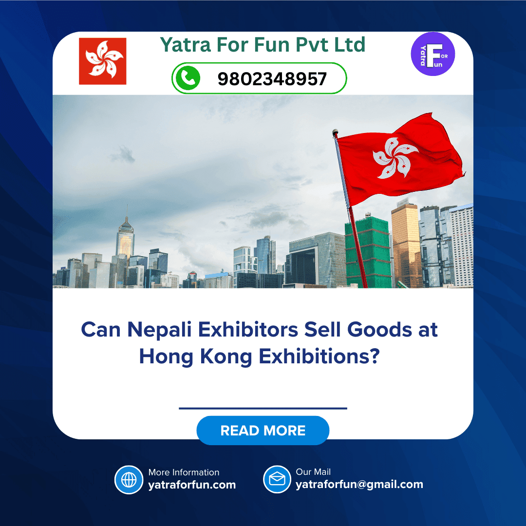 Can Nepali Exhibitors Sell Goods at Hong Kong Exhibitions?
