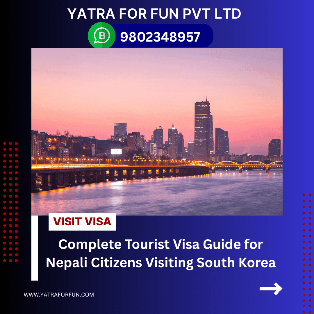 Complete Tourist Visa Guide for Nepali Citizens Visiting South Korea