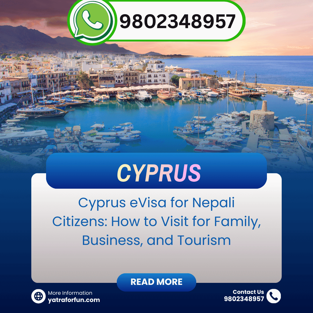 Cyprus eVisa for Nepali Citizens: How to Visit for Family, Business, and Tourism