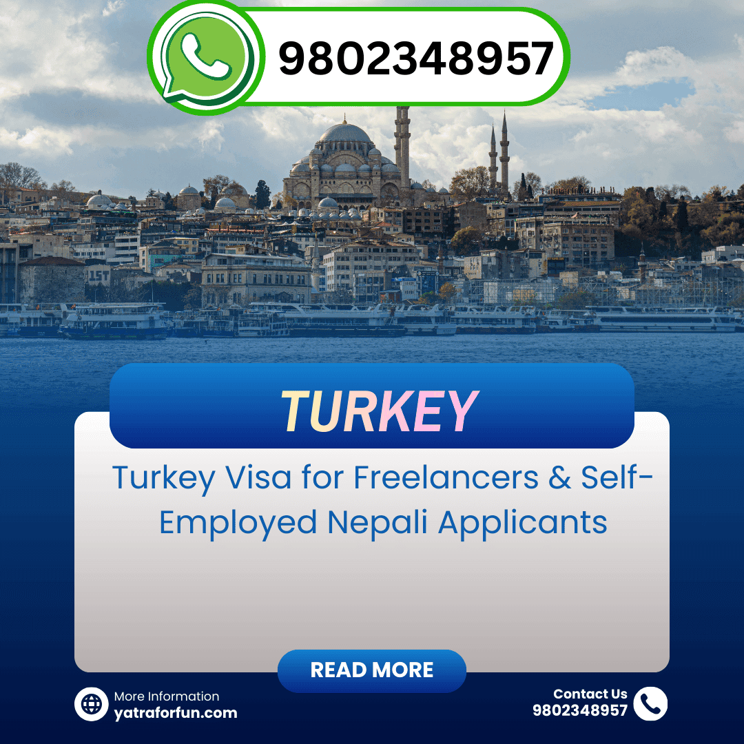 Turkey Visa for Freelancers & Self-Employed Nepali Applicants