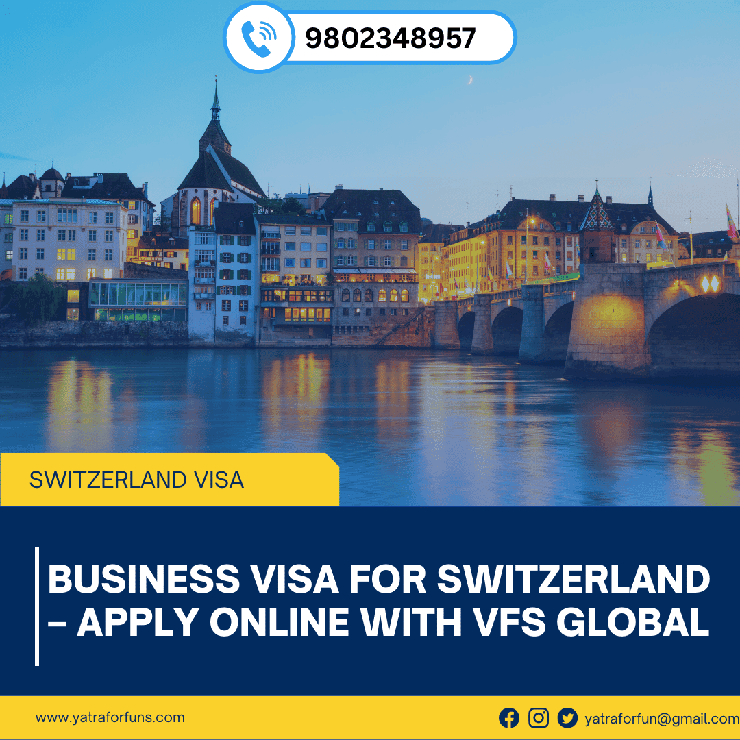 Business Visa for Switzerland – Apply Online with VFS Global