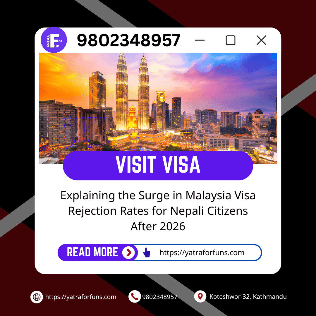 Explaining the Surge in Malaysia Visa Rejection Rates for Nepali Citizens After 2026