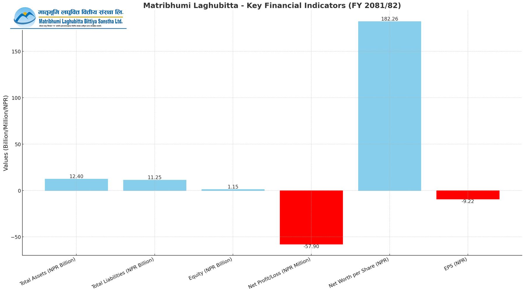 मातृभूमि लघुवित्तको ५ करोड ७९ लाख घाटा: प्रतिशेयर नेटवर्थ १८२.२६ रुपैयाँ