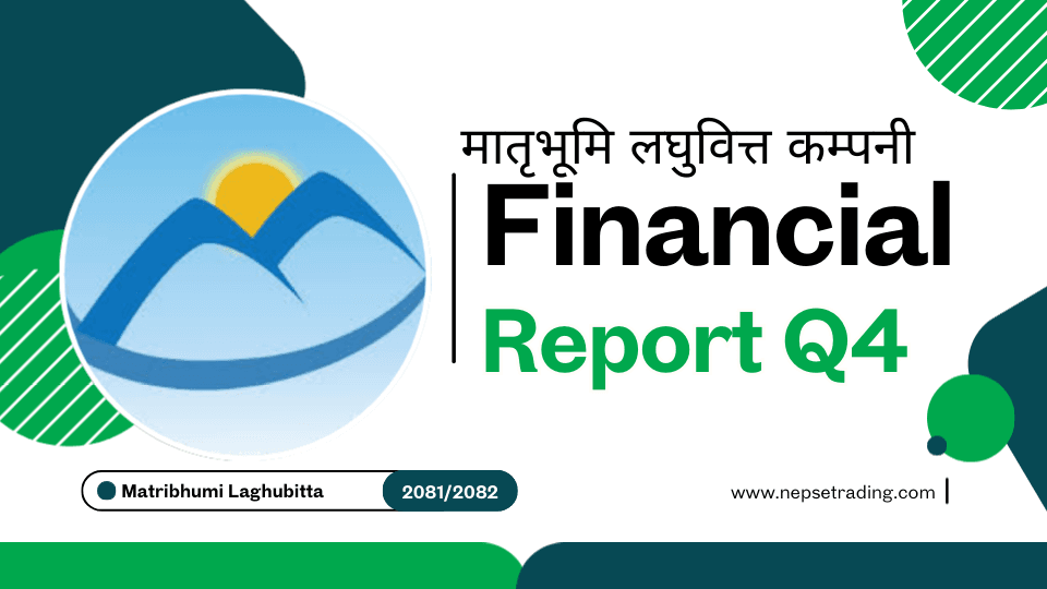 Matribhumi Laghubitta Q4 Results: Revenue Hits Rs. 1.31B but Net Loss Rs. 57.9M, EPS at -9.22