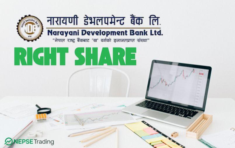 नारायणी डेभलपमेन्ट बैंकको १:१ हकप्रद सेयर निष्कासन अवधि कात्तिक ९ गतेसम्म बढाइयो