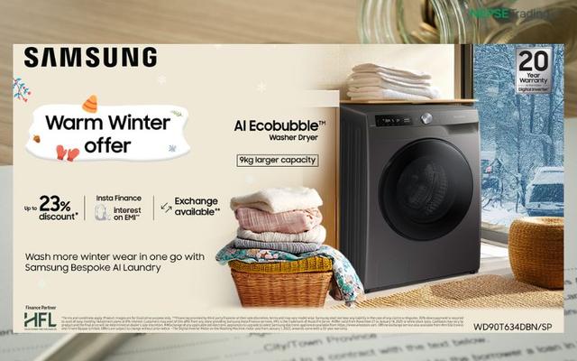 सामसङ नेपालले ‘Warm Winter Offer’ सार्वजनिक गर्यो, वासिङ मेसिन र फ्रिजमा आकर्षक क्यासब्याक र सजिलो फाइनान्सिङ